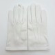 Gants Blancs Cuir Agneau Homme.