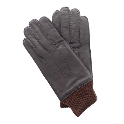 Gants Homme Cuir Chèvre Gaspard Doublé Chaud.