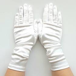 Gants de cérémonie en coton blanc