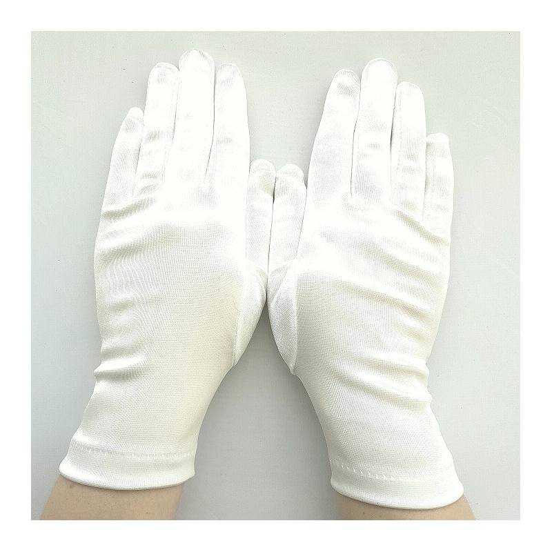 Gants de cérémonie blanc pour militaire - Achat vente pas cher