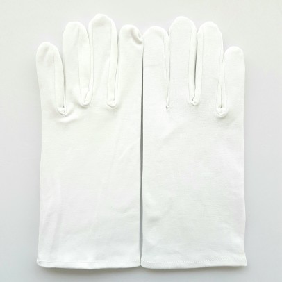 Gants pour soins des mains en coton, coton anallergique.