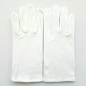Gant Blanc Coton pour soins des mains.