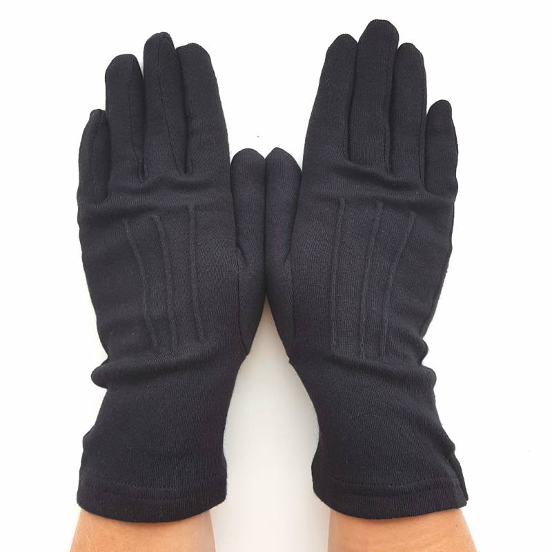 Gants femme noirs made in France